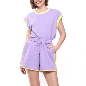 PURPLE AND YELLOW SET NWT